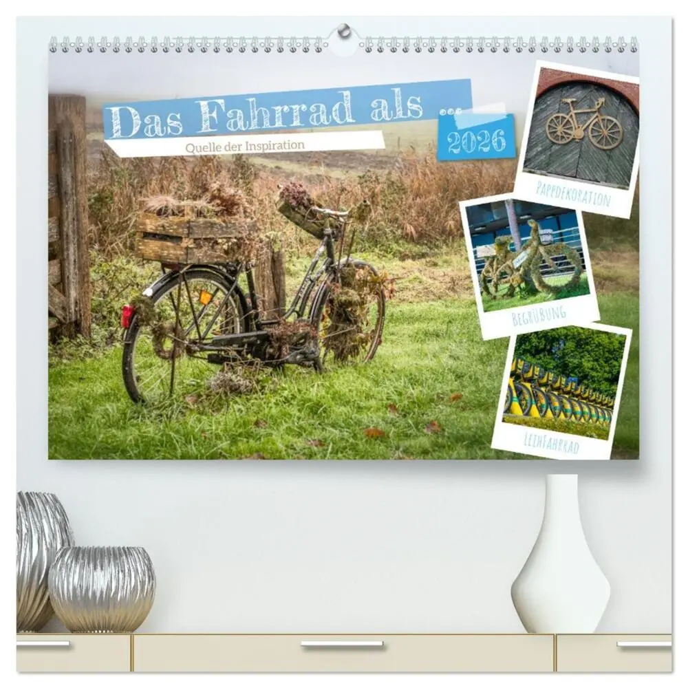 Cover: 9783457461259 | Das Fahrrad als ... (hochwertiger Premium Wandkalender 2026 DIN A2...
