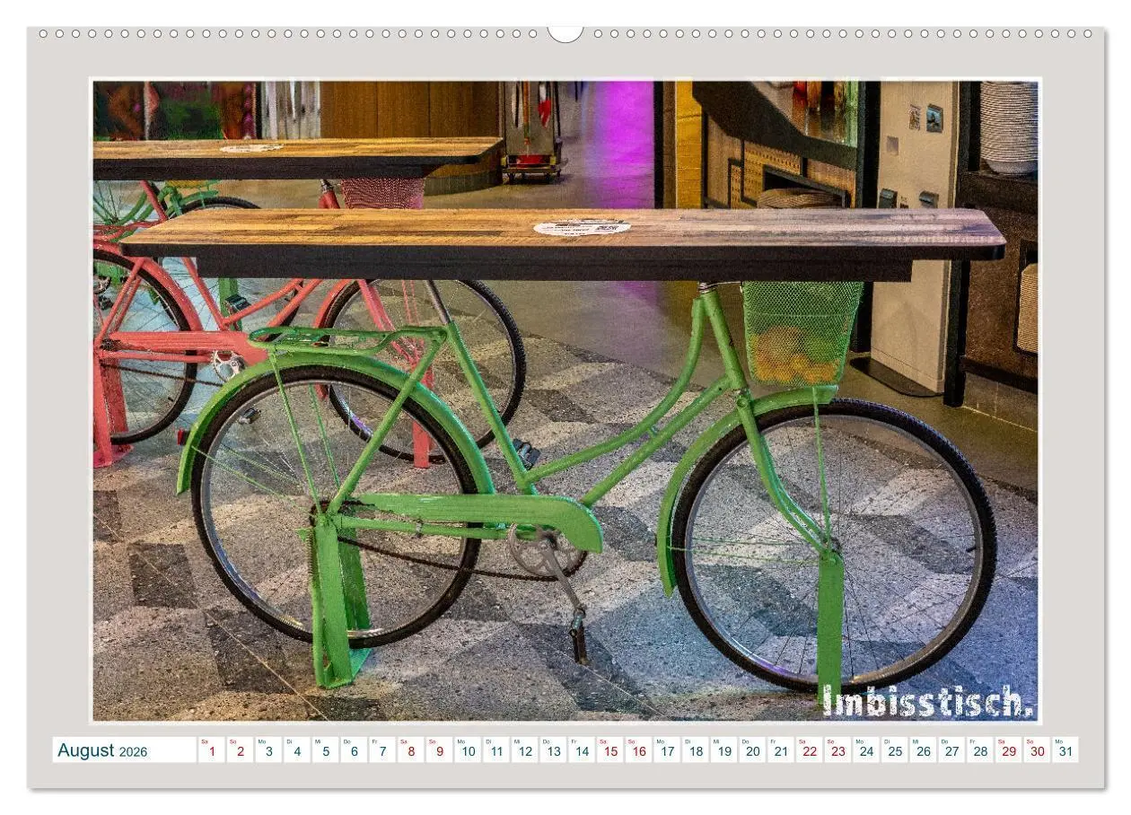 Bild: 9783457461259 | Das Fahrrad als ... (hochwertiger Premium Wandkalender 2026 DIN A2...