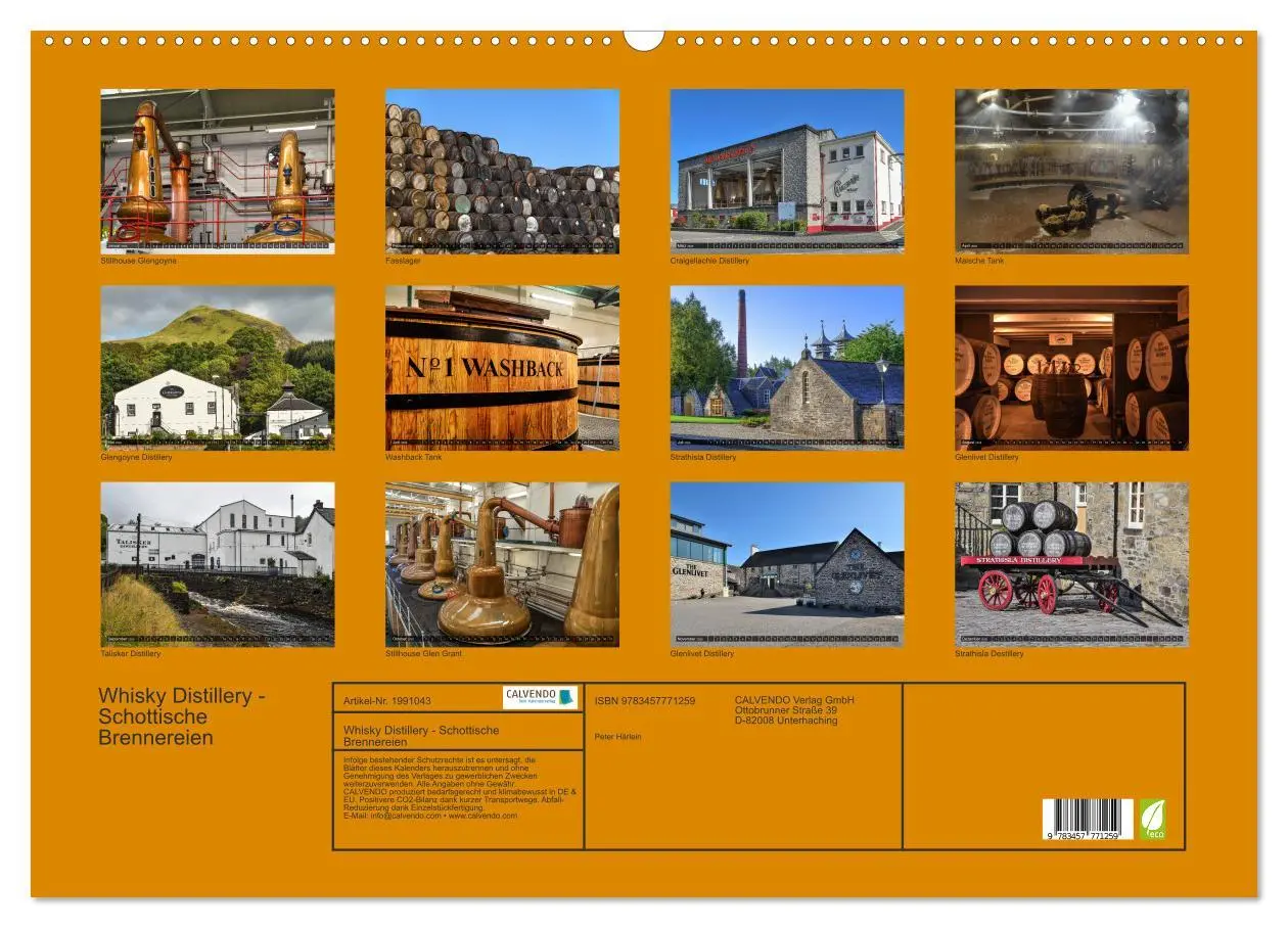 Bild: 9783457771259 | Whisky Distillery - Schottische Brennereien (Wandkalender 2026 DIN...