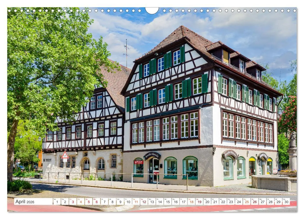 Bild: 9783457911259 | Sindelfingen Impressionen (Wandkalender 2026 DIN A3 quer), CALVENDO...