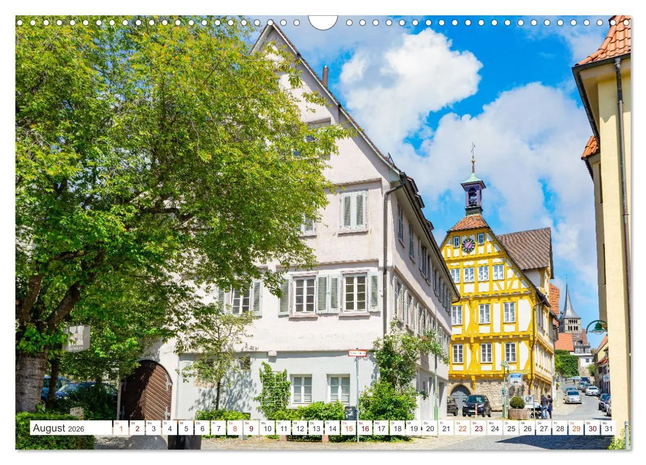 Bild: 9783457911259 | Sindelfingen Impressionen (Wandkalender 2026 DIN A3 quer), CALVENDO...