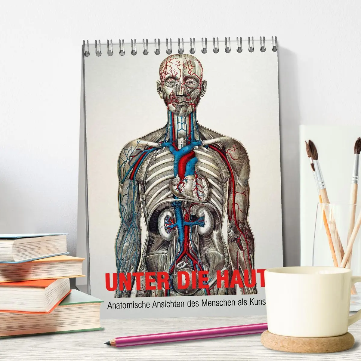 Bild: 9783516481259 | Unter die Haut (Tischkalender 2026 DIN A5 hoch), CALVENDO...
