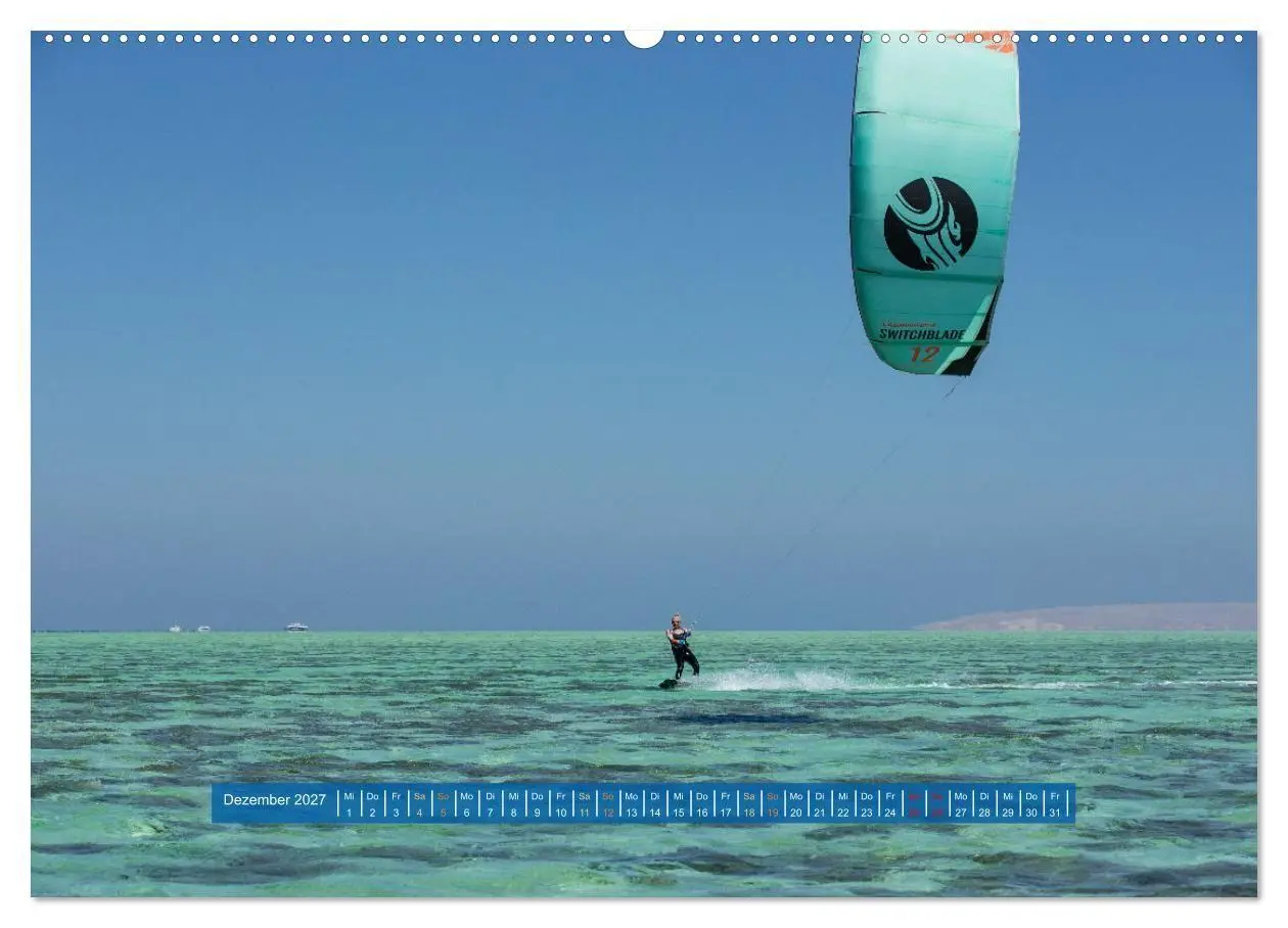 Bild: 9783569401259 | Kite Boarding El Gouna (hochwertiger Premium Wandkalender 2027 DIN...
