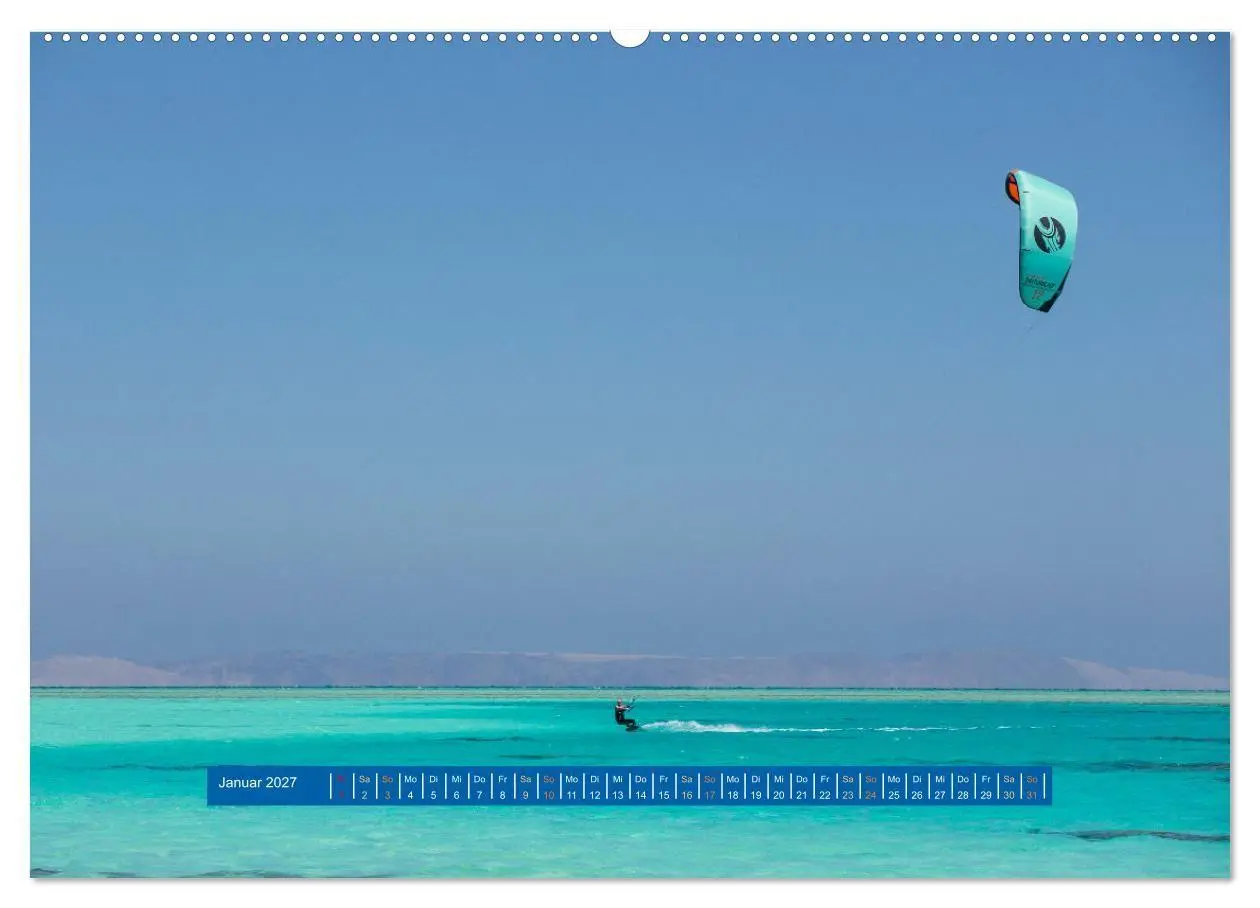 Bild: 9783569401259 | Kite Boarding El Gouna (hochwertiger Premium Wandkalender 2027 DIN...