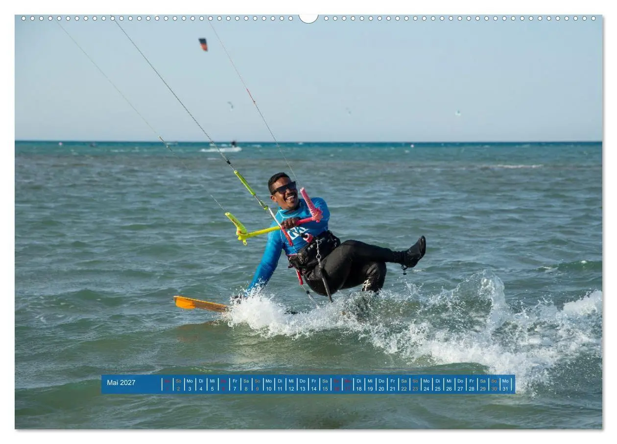 Bild: 9783569401259 | Kite Boarding El Gouna (hochwertiger Premium Wandkalender 2027 DIN...