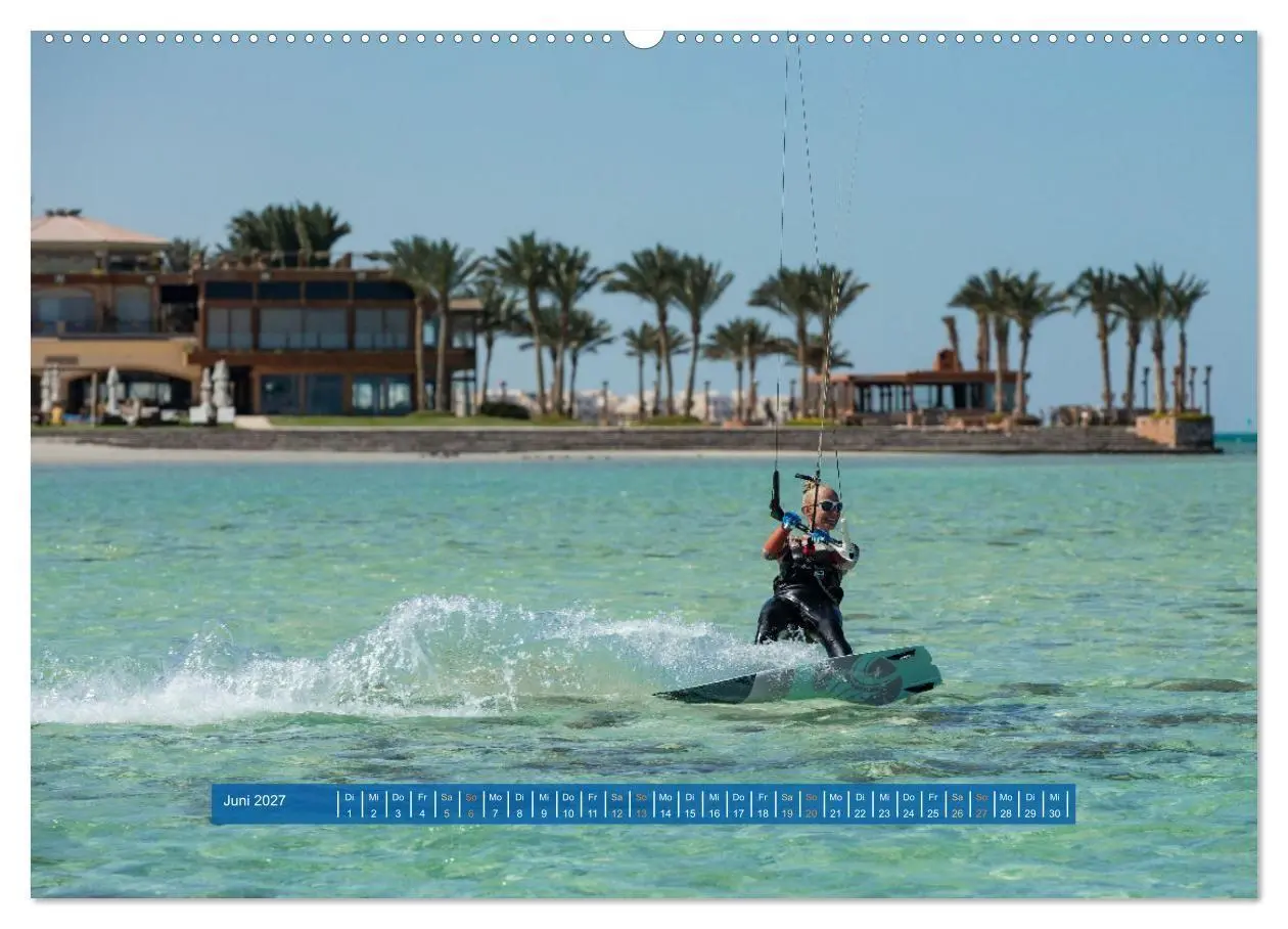 Bild: 9783569401259 | Kite Boarding El Gouna (hochwertiger Premium Wandkalender 2027 DIN...