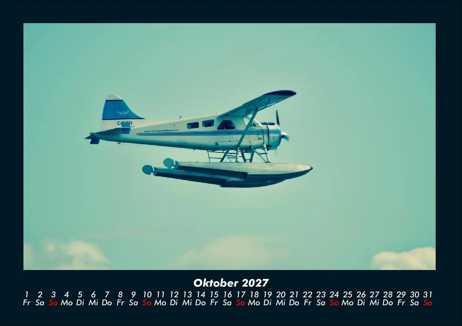 Bild: 9783695441259 | Flugzeuge 2027 Fotokalender DIN A4 | Tobias Schmitt (u. a.) | Kalender