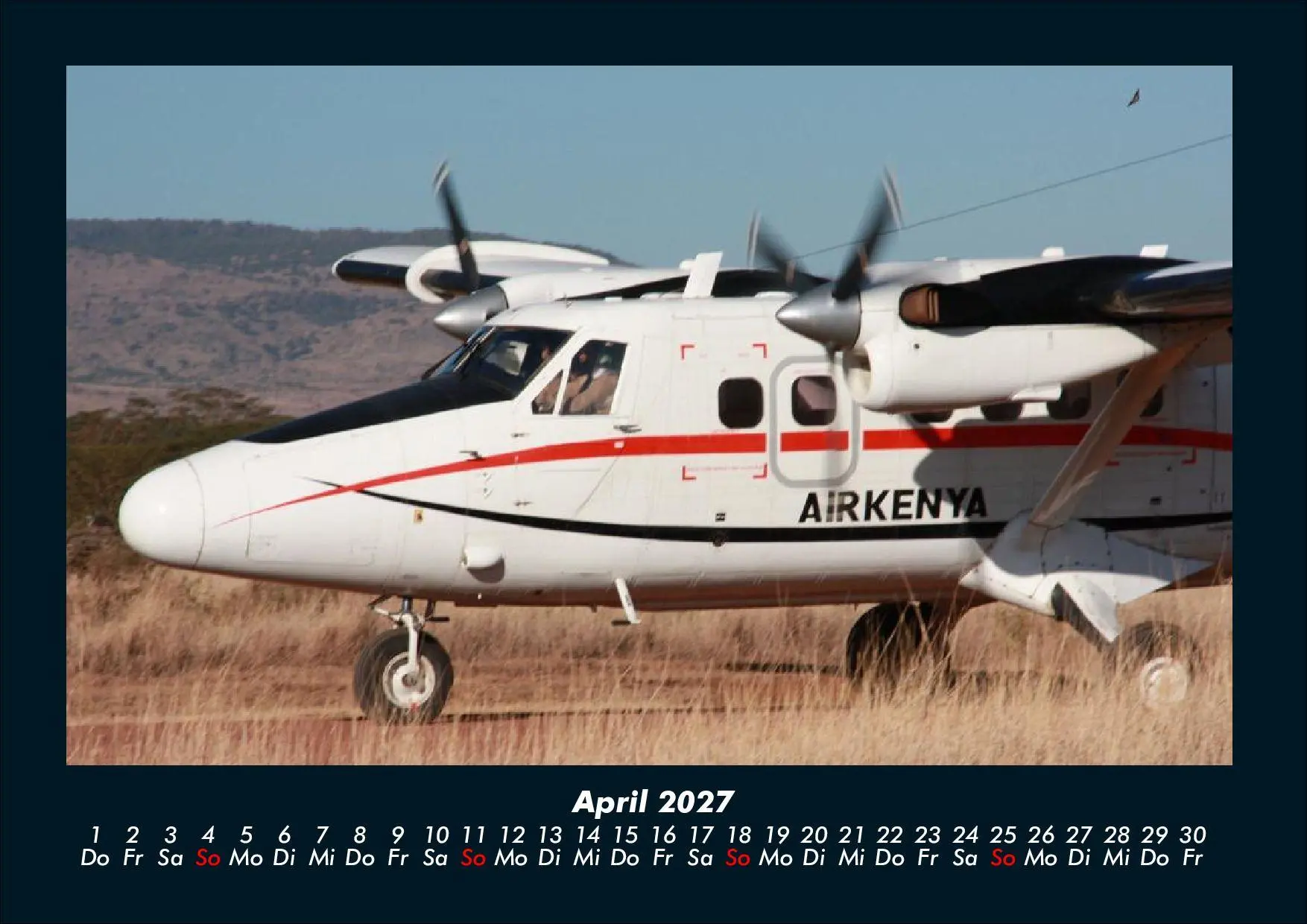 Bild: 9783695441259 | Flugzeuge 2027 Fotokalender DIN A4 | Tobias Schmitt (u. a.) | Kalender