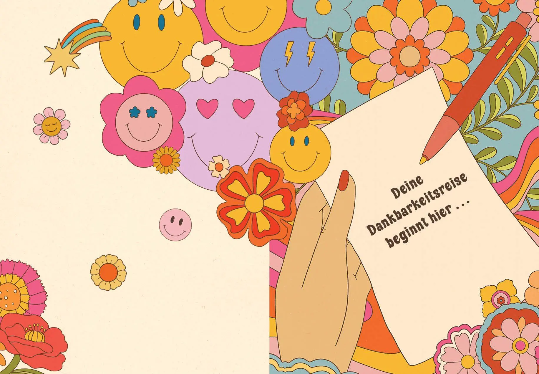 Bild: 9783745931259 | Daily Gratitude Journal - Das farbenfrohe Dankbarkeits-Tagebuch,...