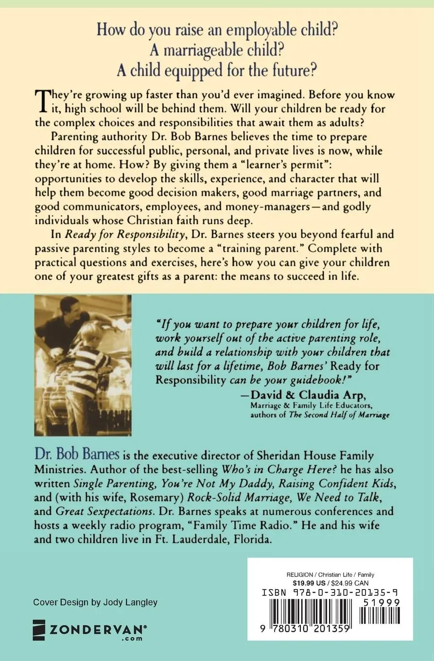 Rückseite: 9780310201359 | Ready for Responsibility | Robert G. Barnes | Taschenbuch | Englisch