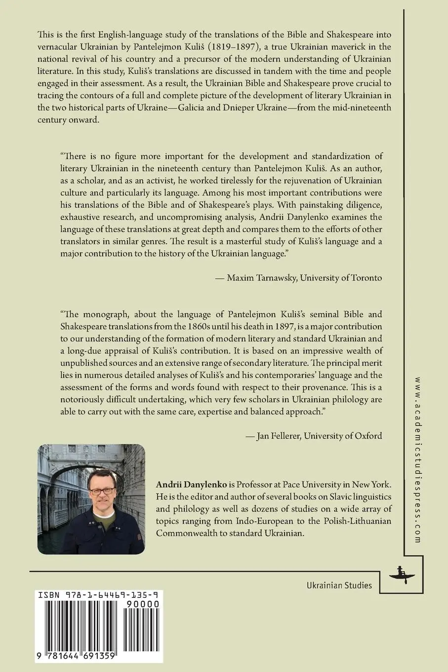 Rückseite: 9781644691359 | From the Bible to Shakespeare | Andrii Danylenko | Taschenbuch | 2019