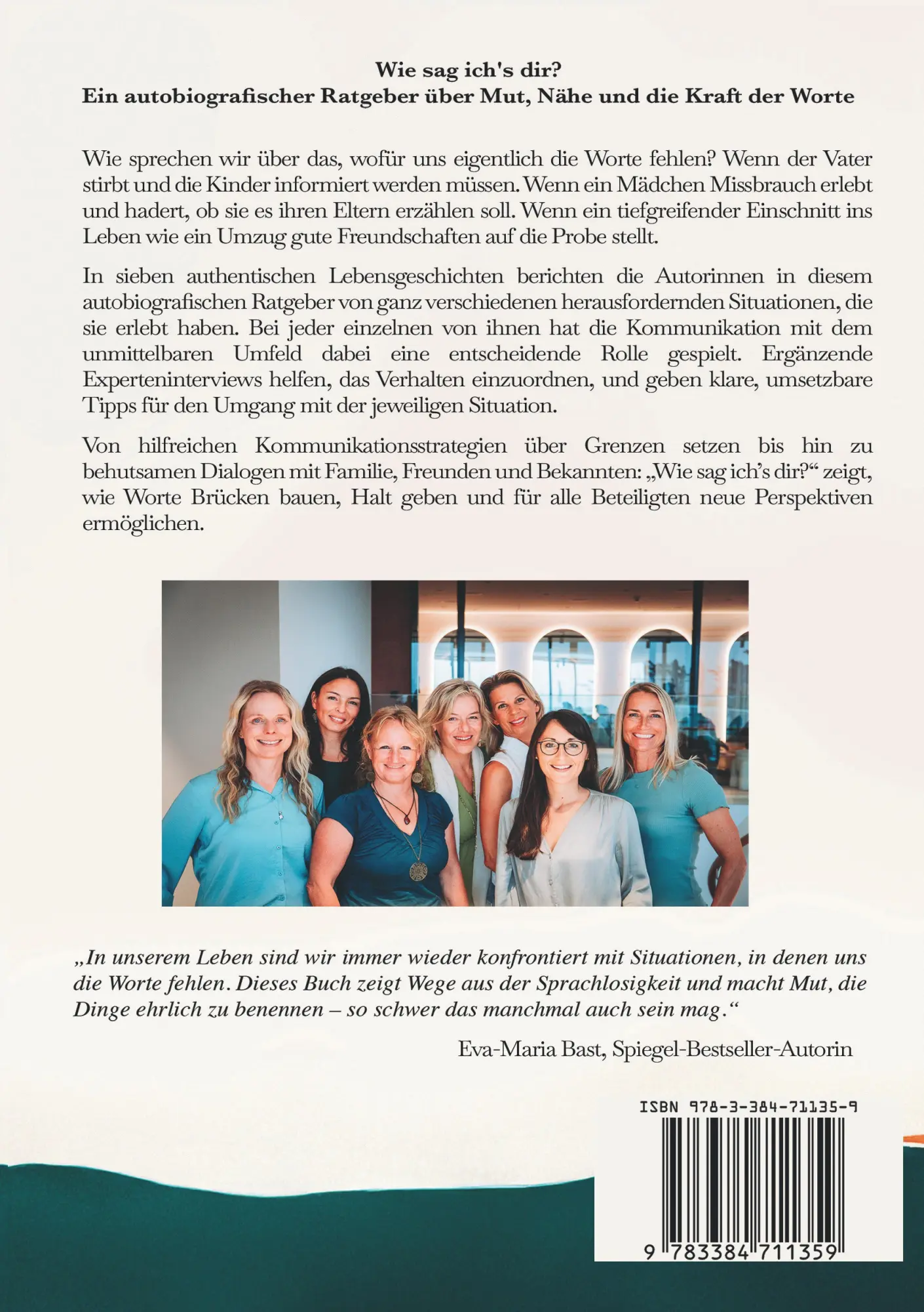 Rückseite: 9783384711359 | Wie sag ich's dir? | Worte finden, wenn wir sprachlos sind | Buch