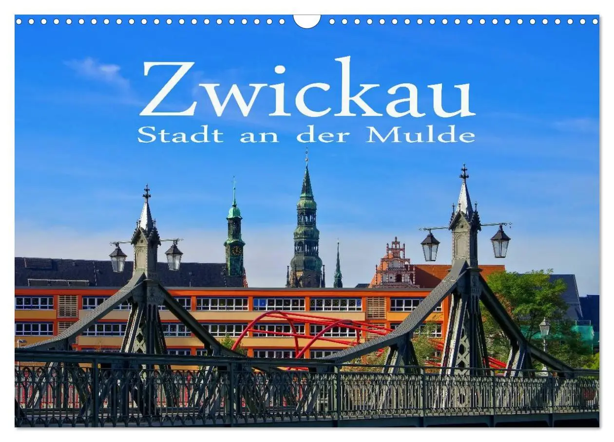 Cover: 9783516091359 | Zwickau - Stadt an der Mulde (Wandkalender 2026 DIN A3 quer),...