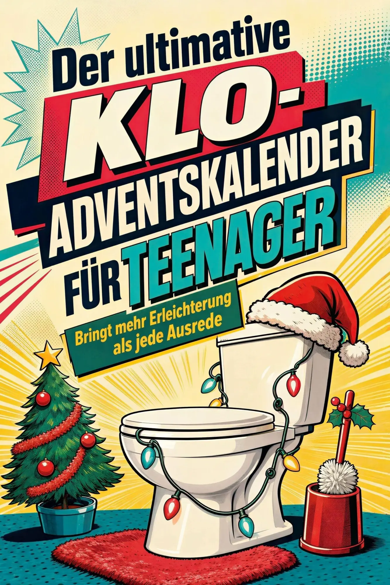 Cover: 9783696111359 | Der ultimative Klo-Adventskalender für Teenager | Ben Schröder | Buch