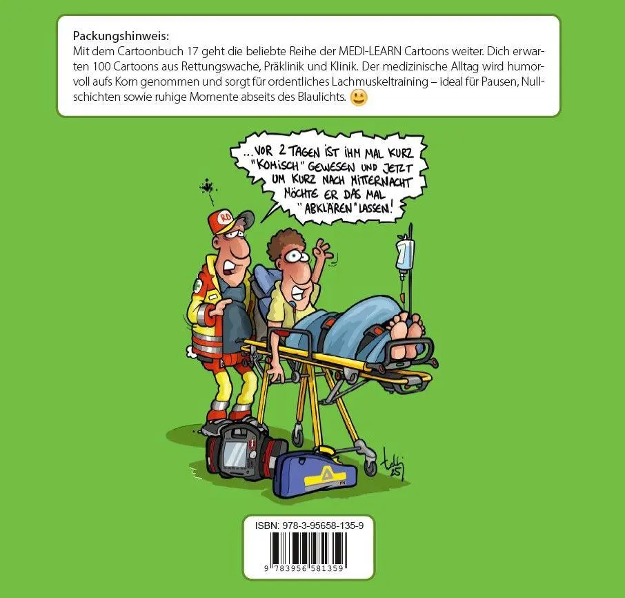 Bild: 9783956581359 | Cartoonbuch 17 | Medizinische Cartoons von Daniel Lüdeling | GbR