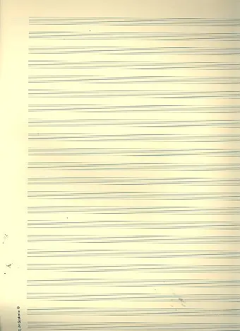 Cover: 9990050311359 | Notenpapier Quart-Format hoch 24 Systeme 27x34 cm ohne Hilfslinien...