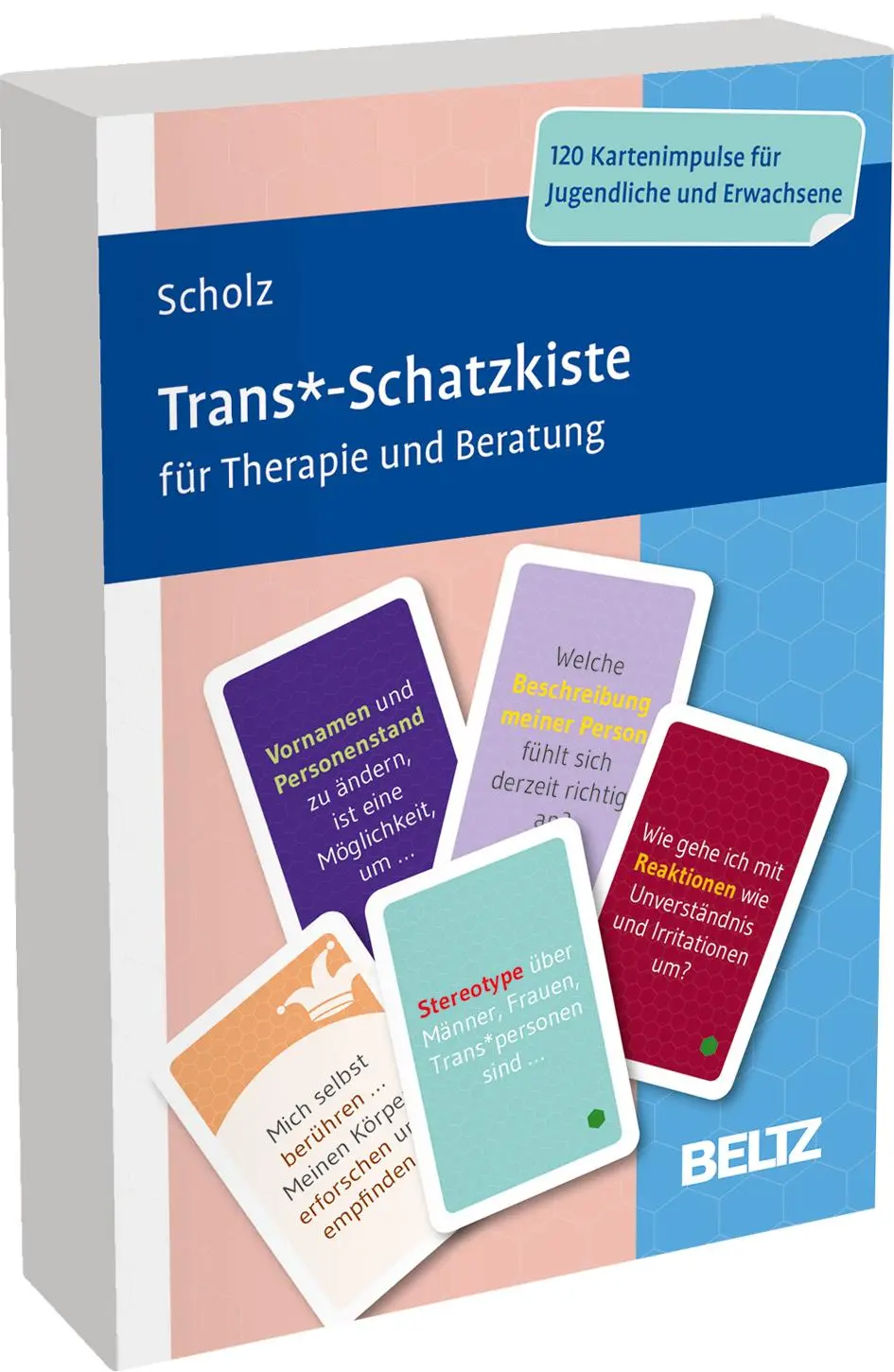 Cover: 4019172101459 | Trans*-Schatzkiste für Therapie und Beratung | Falk Peter Scholz | Box