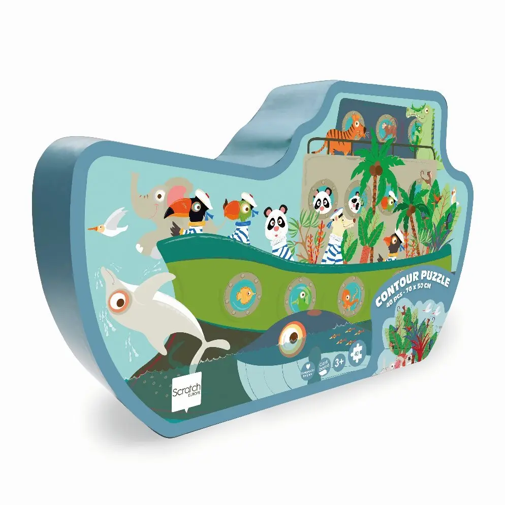 Cover: 5414561811459 | Konturpuzzle Arche 40 Teile | Spiel | 276181145 | 2022 | SCRATCH