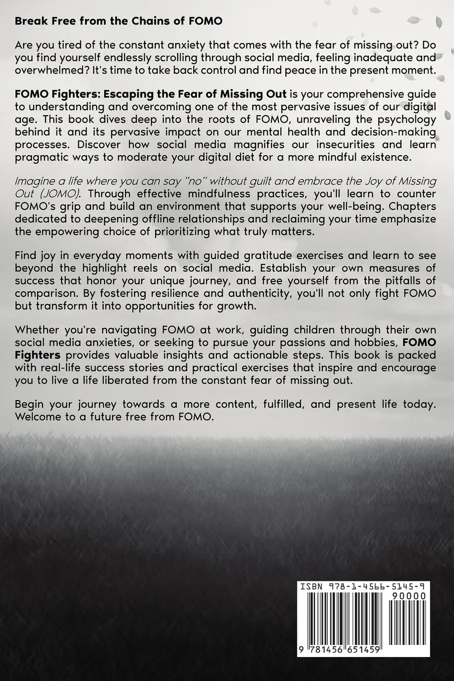 Rückseite: 9781456651459 | FOMO Fighters | Escaping the Fear of Missing Out | Emily Johnson