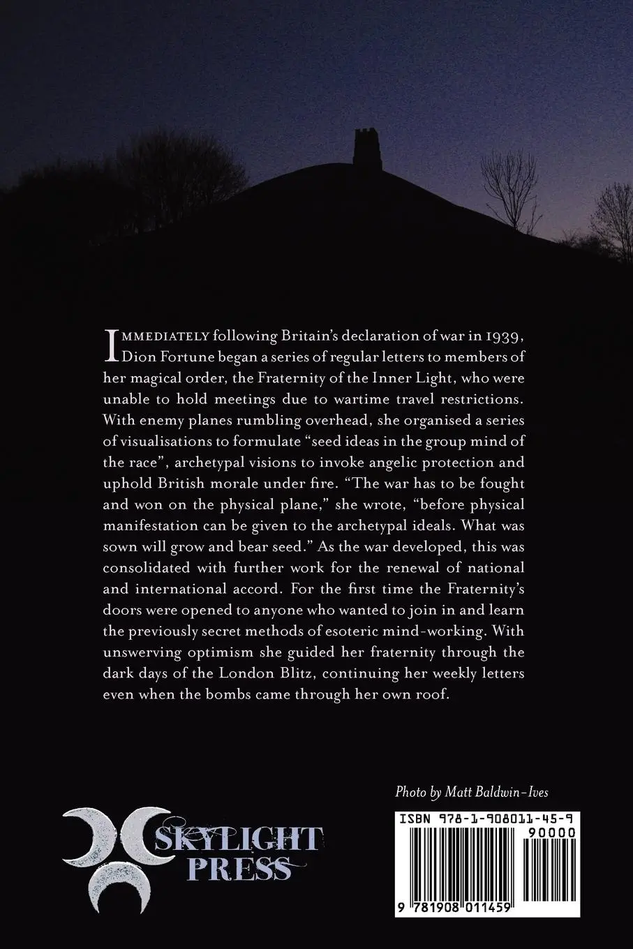 Rückseite: 9781908011459 | The Magical Battle of Britain | Dion Fortune | Taschenbuch | Paperback