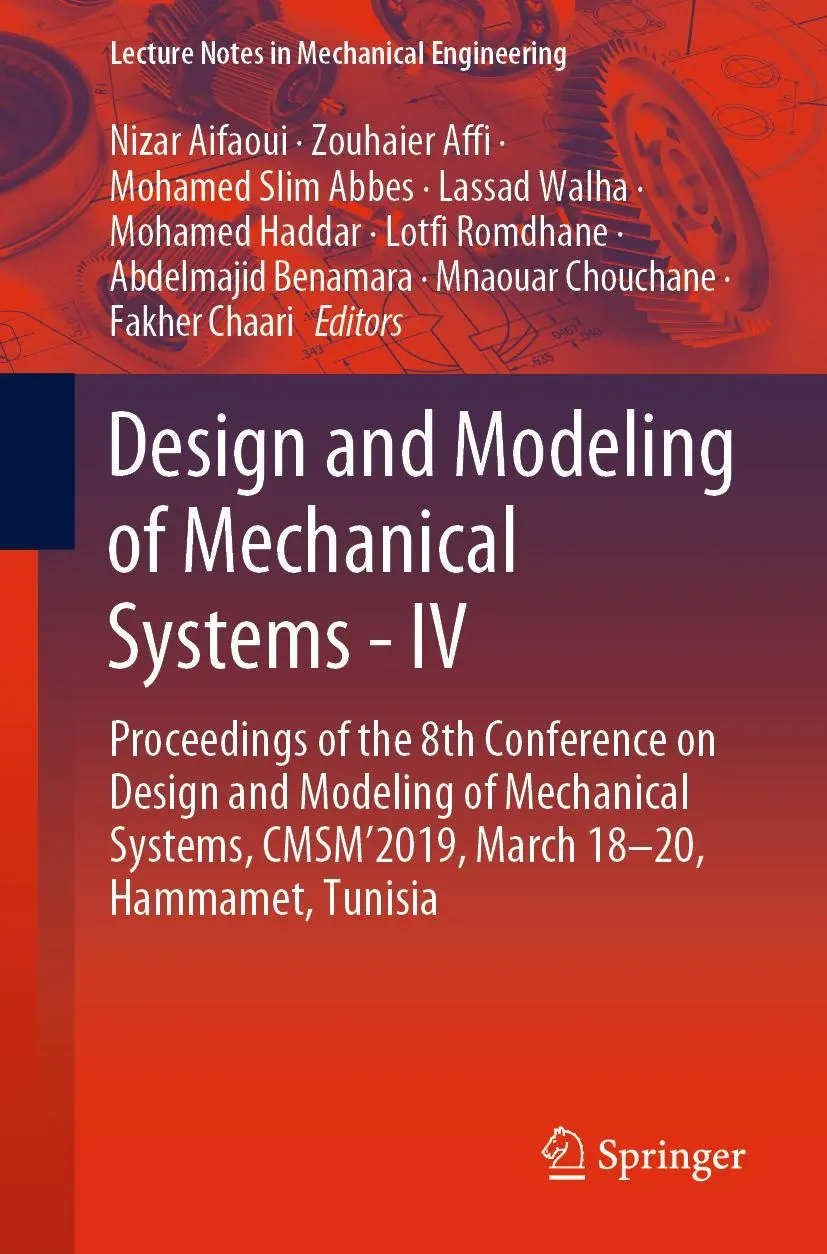 Cover: 9783030271459 | Design and Modeling of Mechanical Systems - IV | Nizar Aifaoui (u. a.)