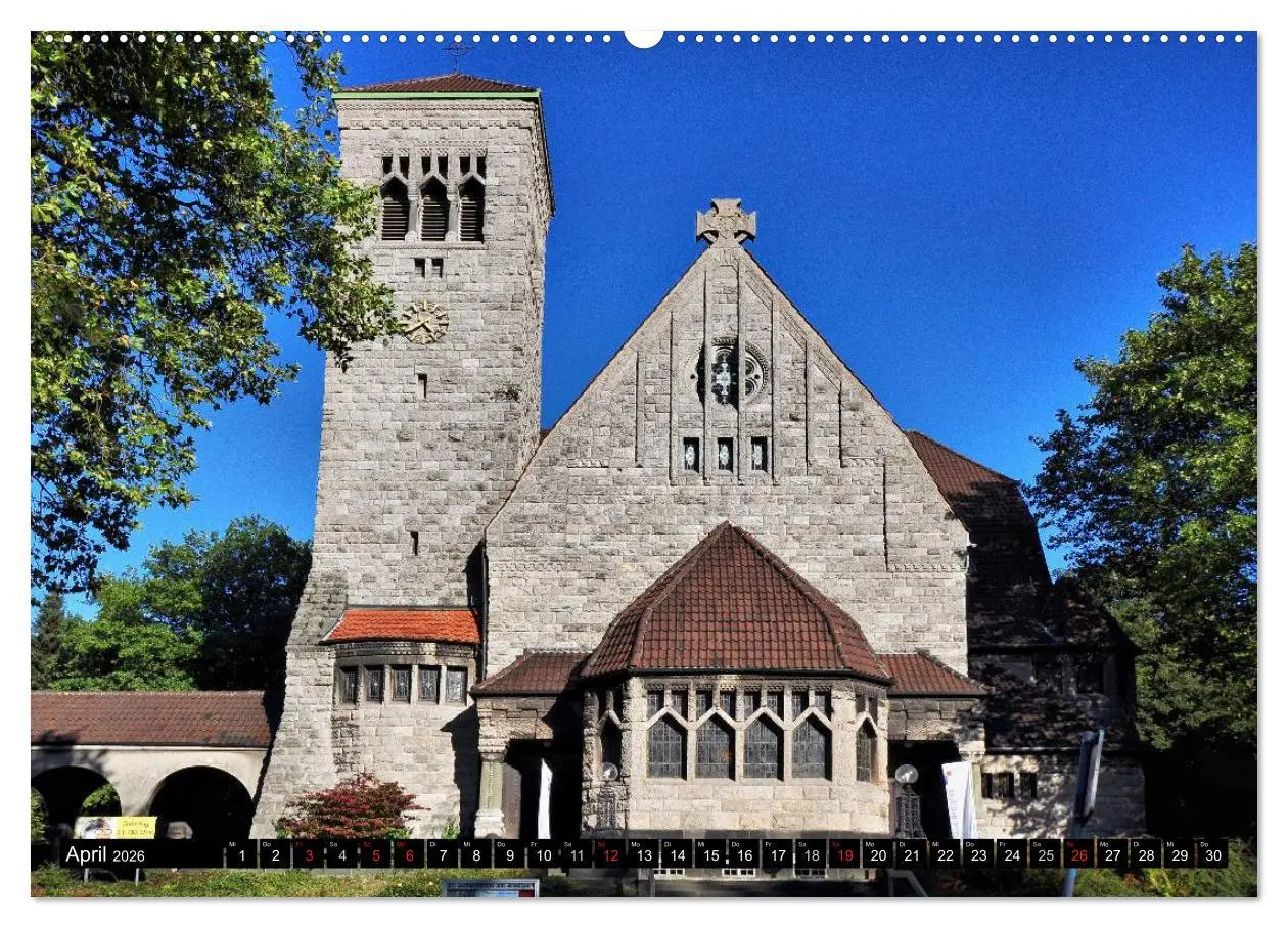 Bild: 9783516151459 | Bochum (hochwertiger Premium Wandkalender 2026 DIN A2 quer),...