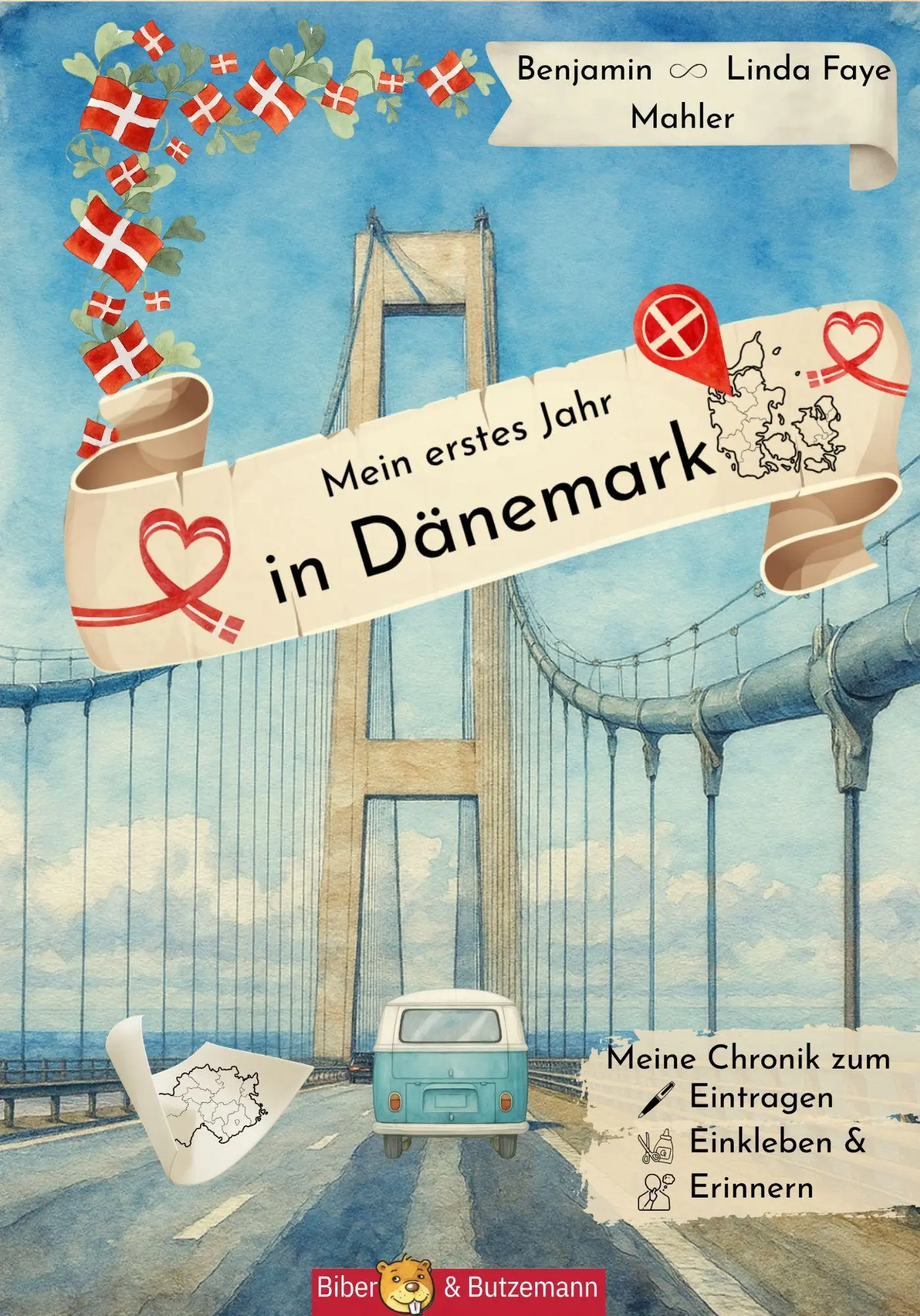 Cover: 9783959161459 | Mein erstes Jahr in Dänemark - Meine Chronik zum Eintragen,...