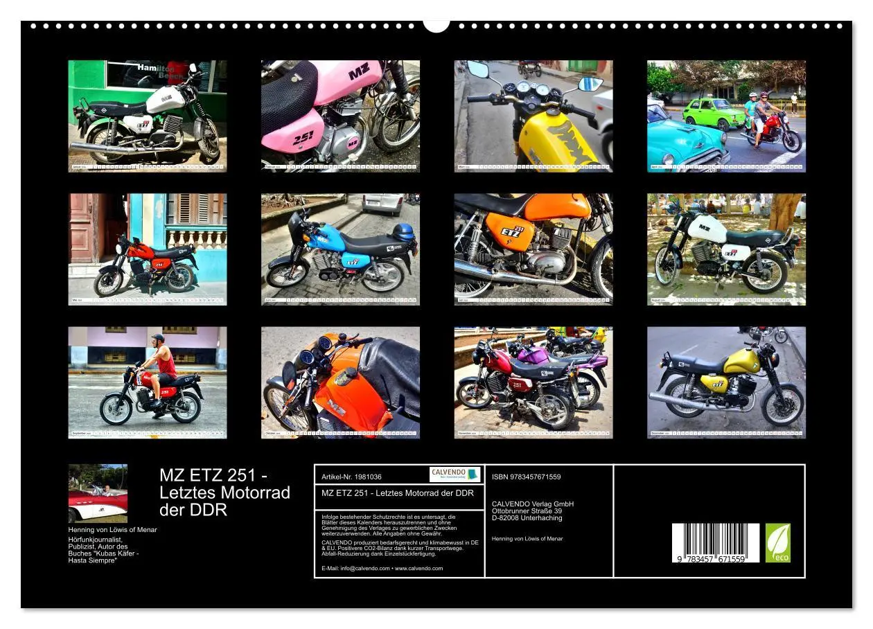 Bild: 9783457671559 | MZ ETZ 251 - Letztes Motorrad der DDR (hochwertiger Premium...