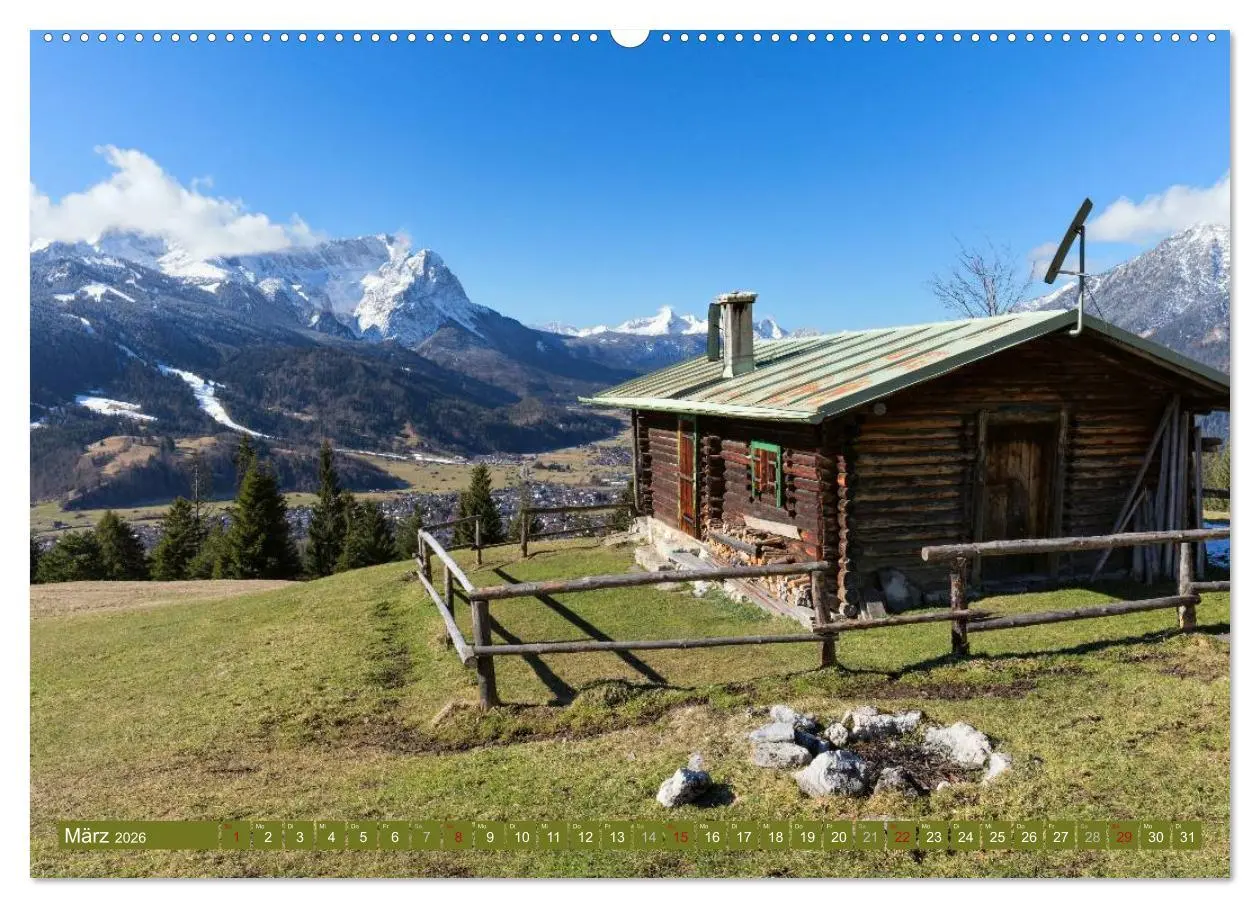 Bild: 9783516211559 | Rund um die Zugspitze (hochwertiger Premium Wandkalender 2026 DIN...
