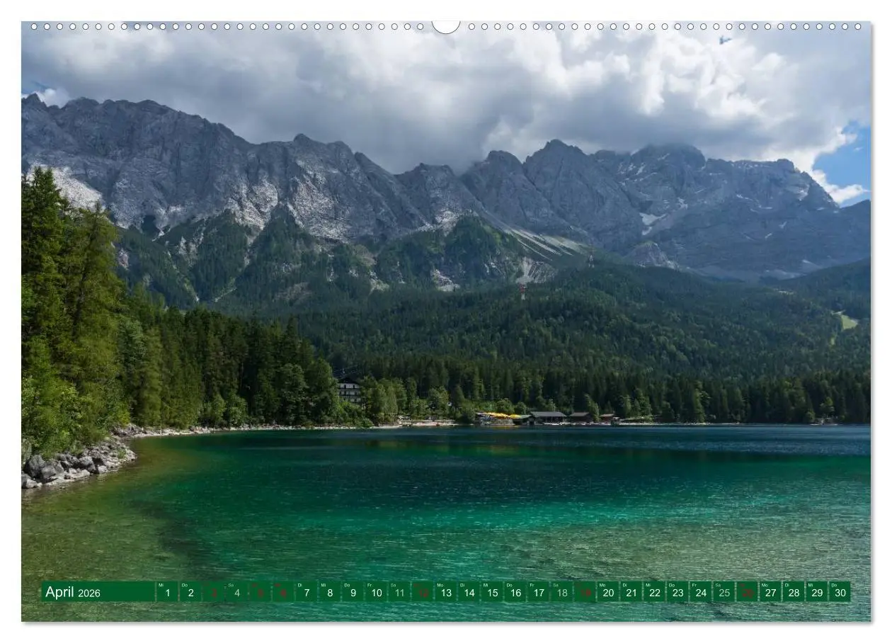 Bild: 9783516211559 | Rund um die Zugspitze (hochwertiger Premium Wandkalender 2026 DIN...