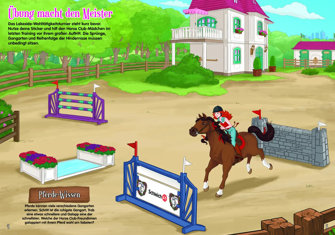 Bild: 9783960801559 | schleich® Horse Club(TM) - Stickerbuch für Pferdefreunde | Taschenbuch