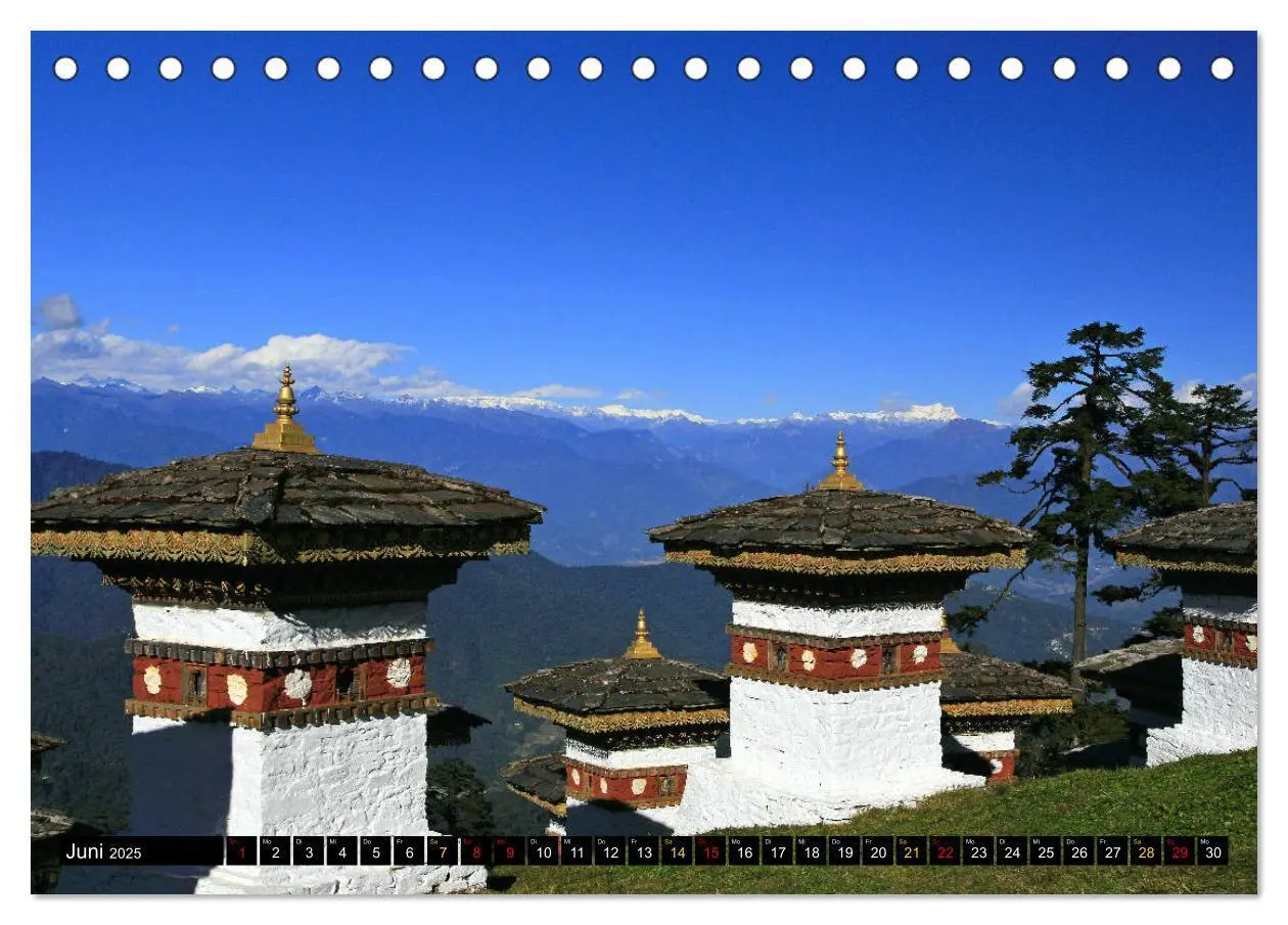 Bild: 9783435331659 | Königreich Bhutan - Juwel am Himalaya (Tischkalender 2025 DIN A5...