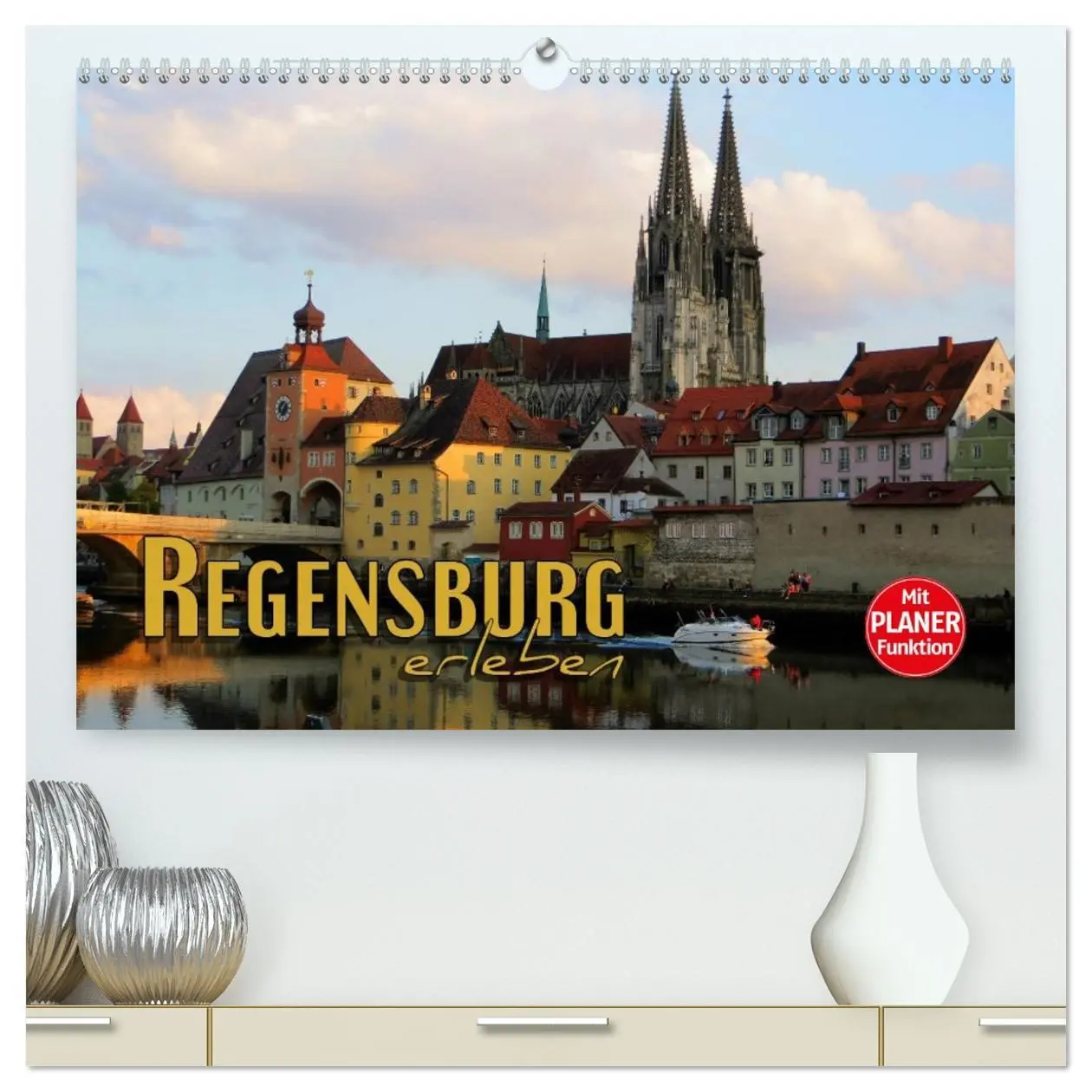 Cover: 9783457971659 | Regensburg erleben (hochwertiger Premium Wandkalender 2026 DIN A2...