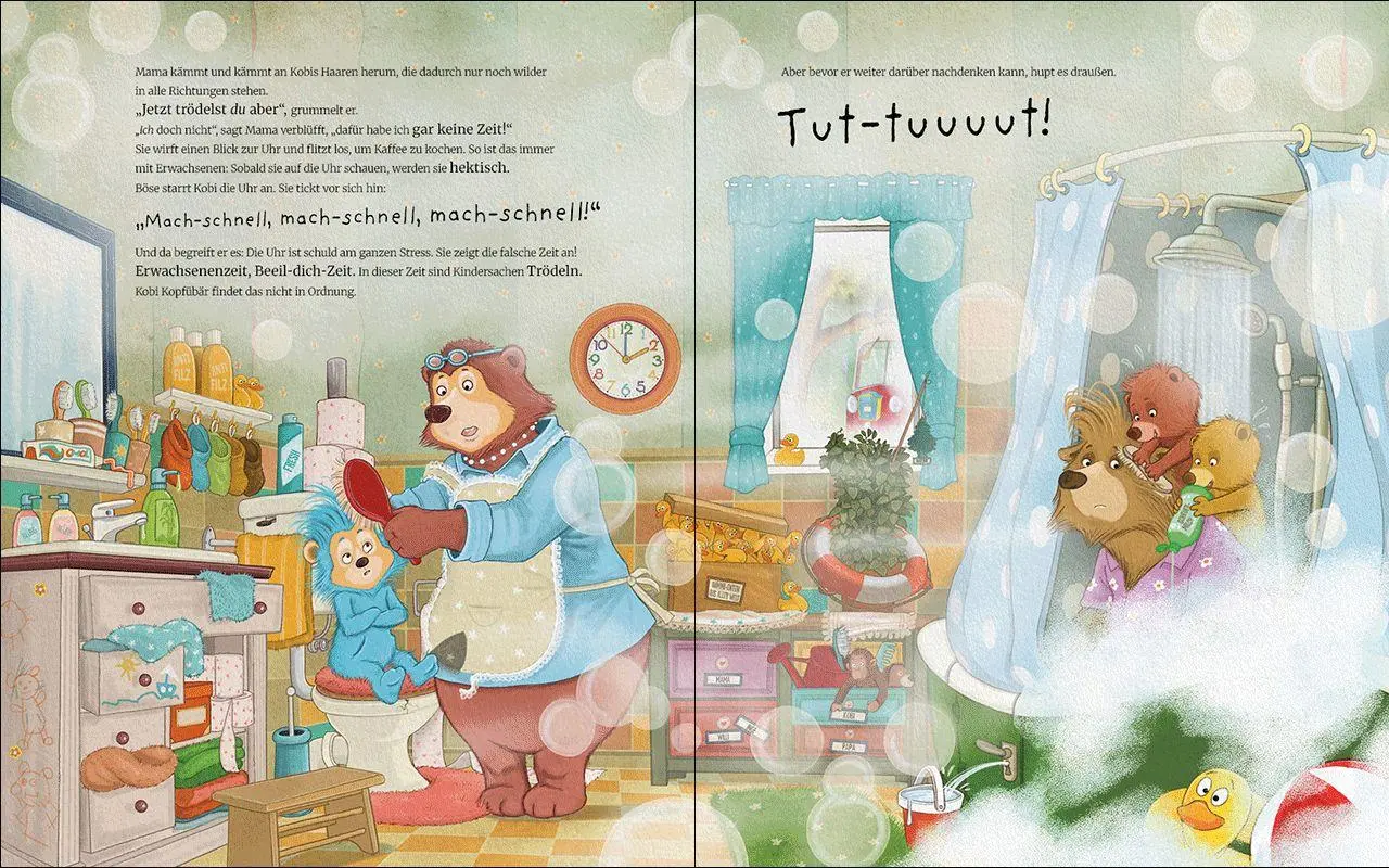 Bild: 9783743221659 | Der Kopfübär trödelt doch nicht! | Judith Weber | Buch | Der Kopfübär
