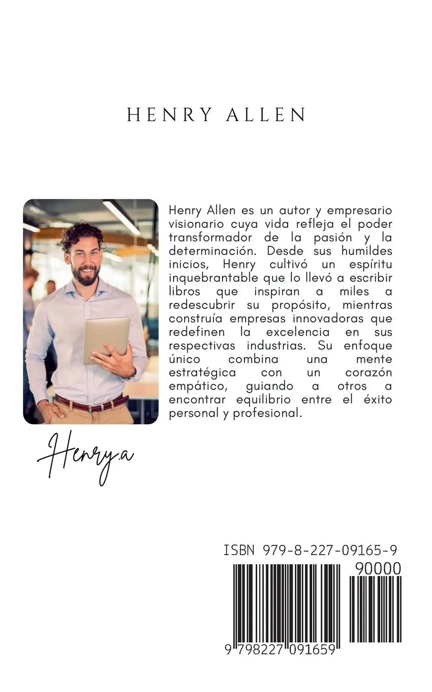 Rückseite: 9798227091659 | Negocios en Modo Avión | Henry Allen | Taschenbuch | Spanisch | 2025