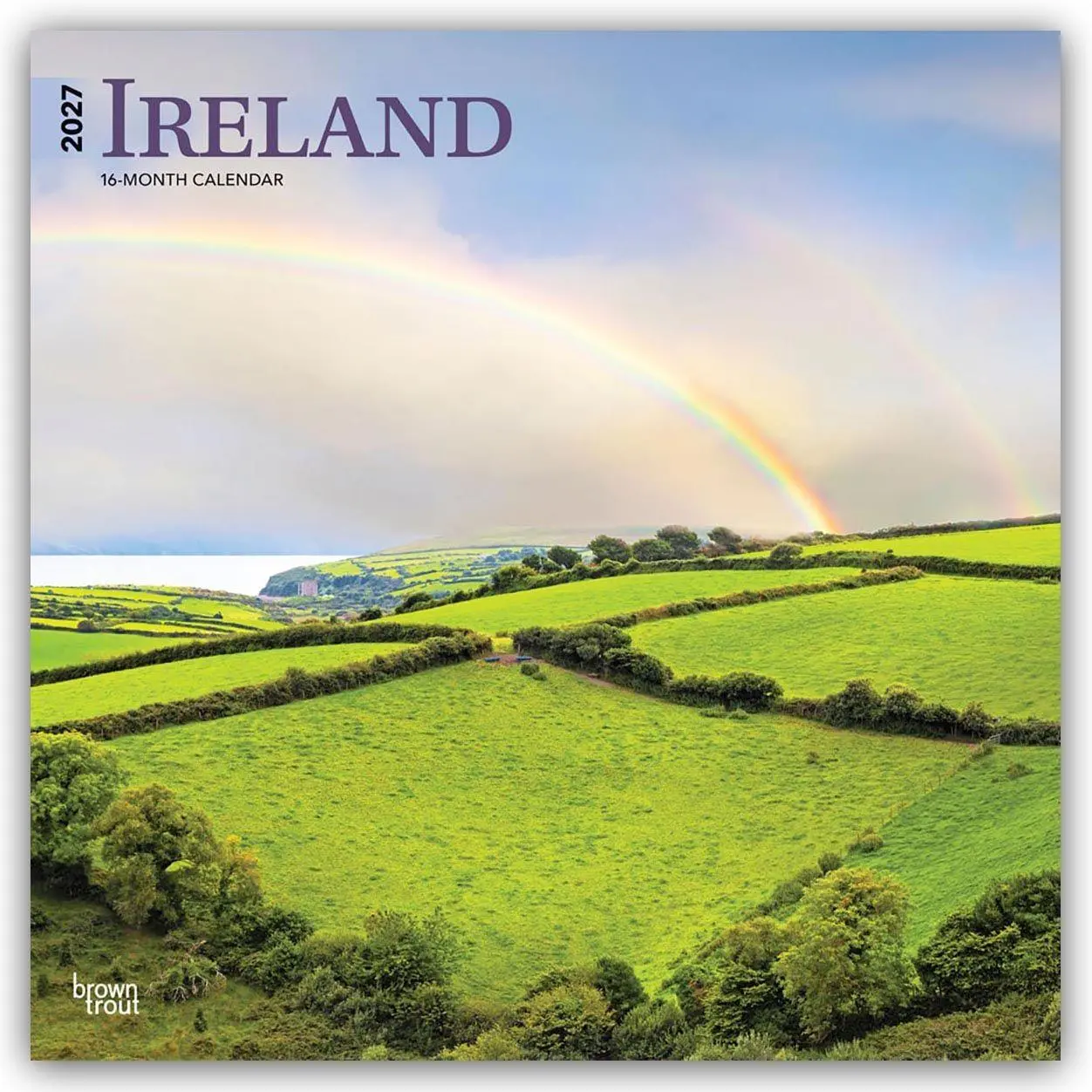 Cover: 9798330711659 | Ireland - Irland 2027 - 16-Monatskalender | Browntrout Publishers