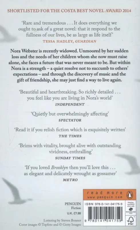 Rückseite: 9780141041759 | Nora Webster | Colm Tóibín | Taschenbuch | 312 S. | Englisch | 2015