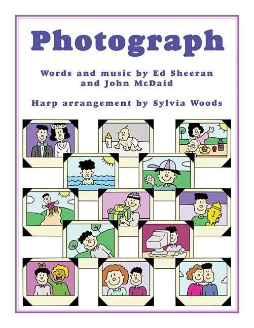 Cover: 9780936661759 | Photograph | (Ed Sheeran) Arranged for Harp | Ed Sheeran | Taschenbuch