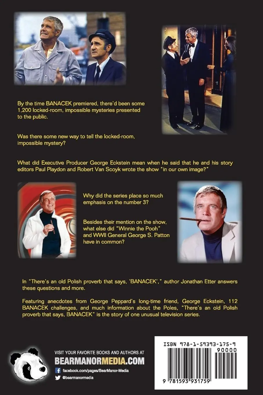 Rückseite: 9781593931759 | "There's An Old Polish Proverb That Says, 'BANACEK'" | Jonathan Etter