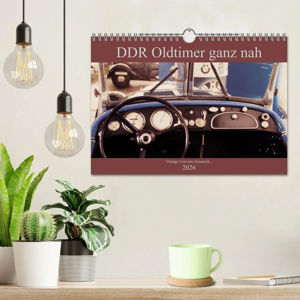 Bild: 9783457891759 | DDR Oldtimer ganz nah (Wandkalender 2026 DIN A4 quer), CALVENDO...