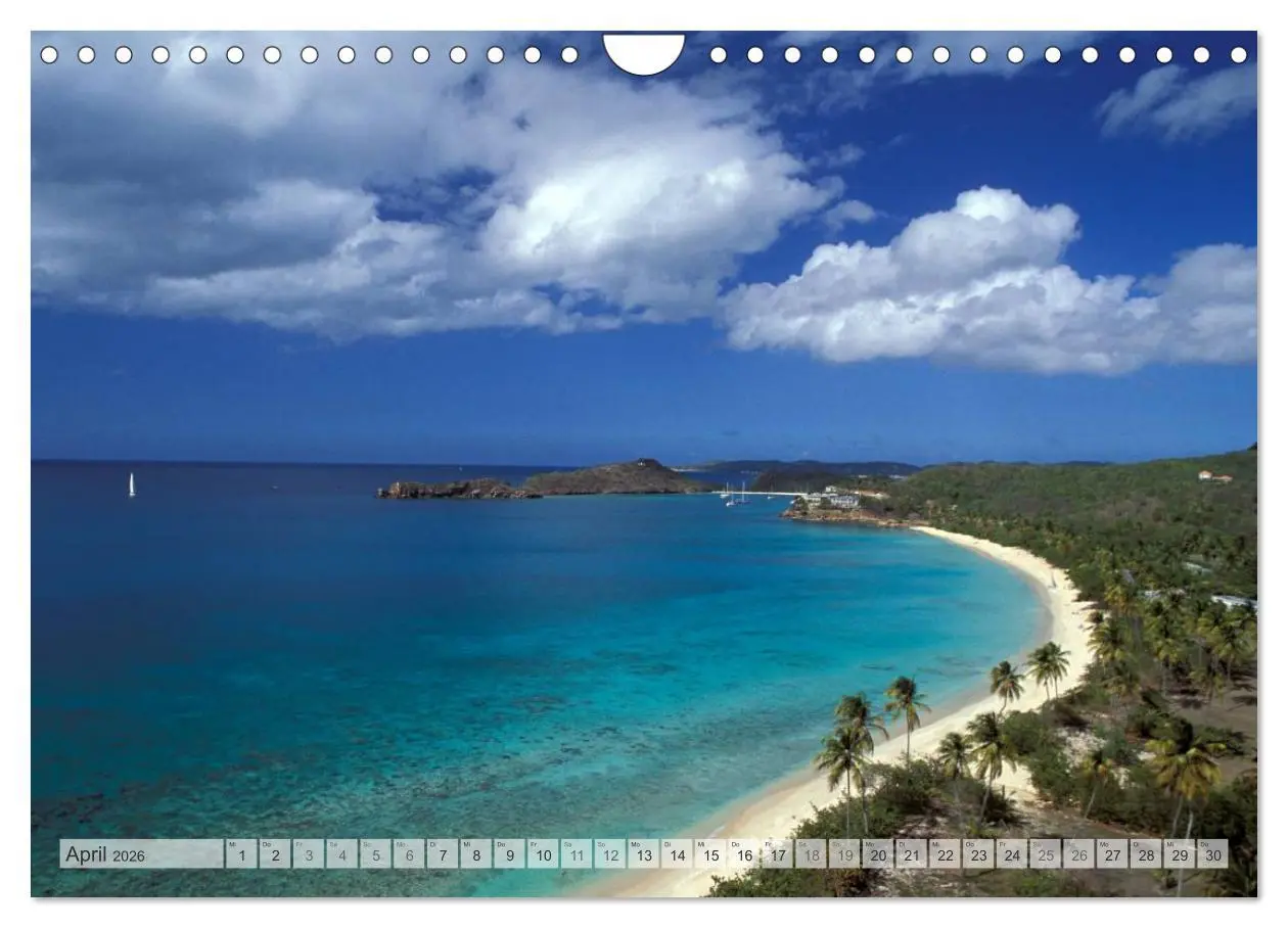 Bild: 9783516121759 | Trauminseln Karibik Christian Heeb (Wandkalender 2026 DIN A4 quer),...