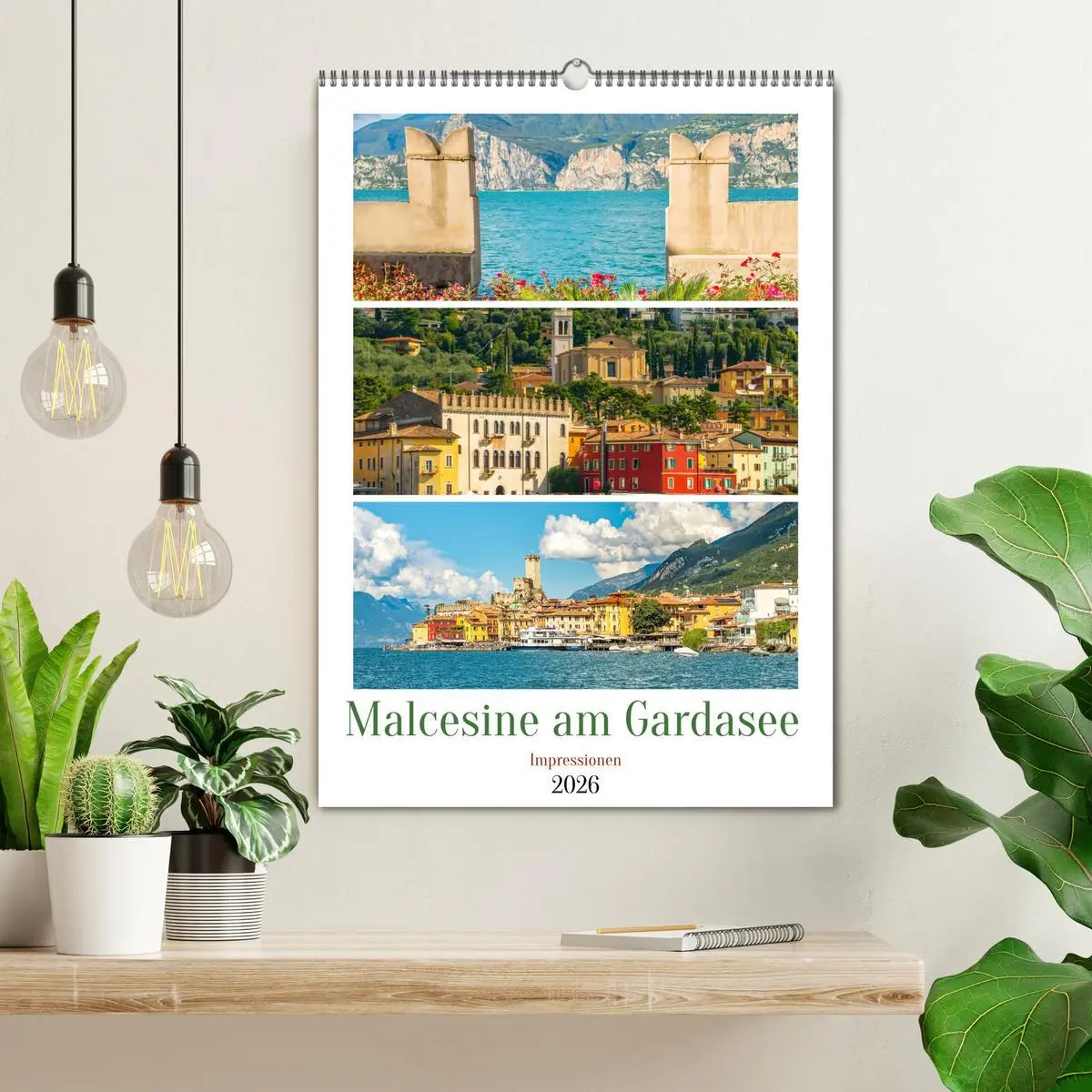 Bild: 9783516291759 | Malcesine am Gardasee - Impressionen (Wandkalender 2026 DIN A2...