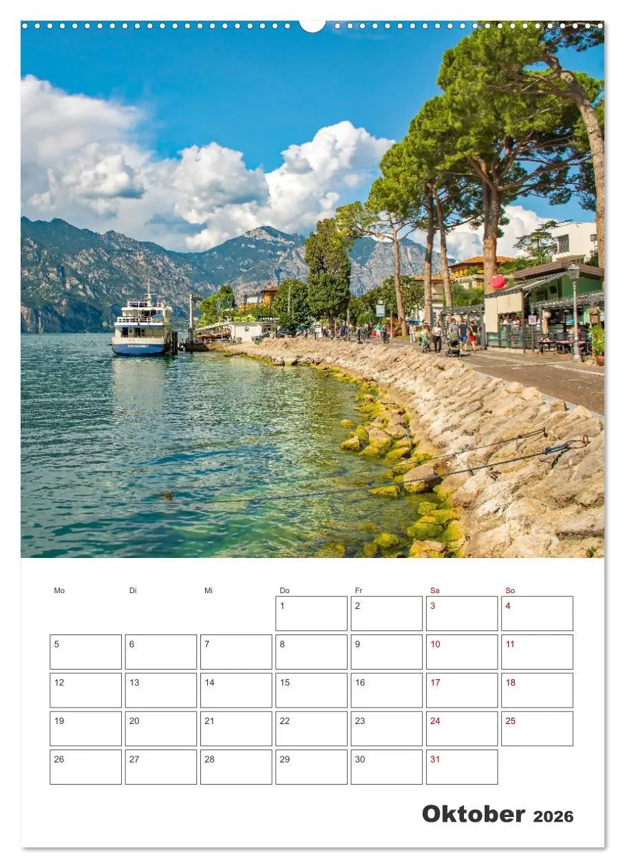 Bild: 9783516291759 | Malcesine am Gardasee - Impressionen (Wandkalender 2026 DIN A2...