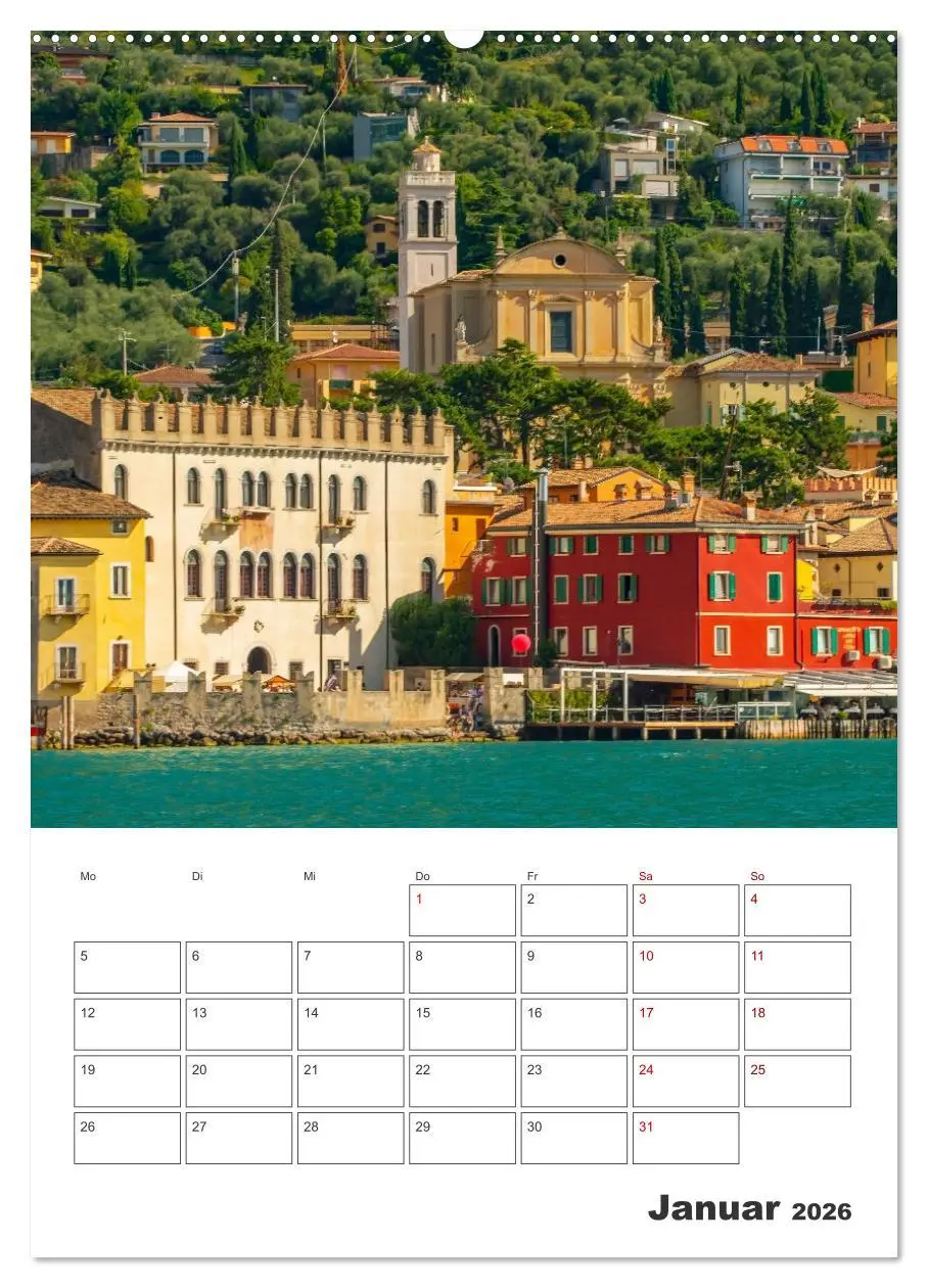Bild: 9783516291759 | Malcesine am Gardasee - Impressionen (Wandkalender 2026 DIN A2...