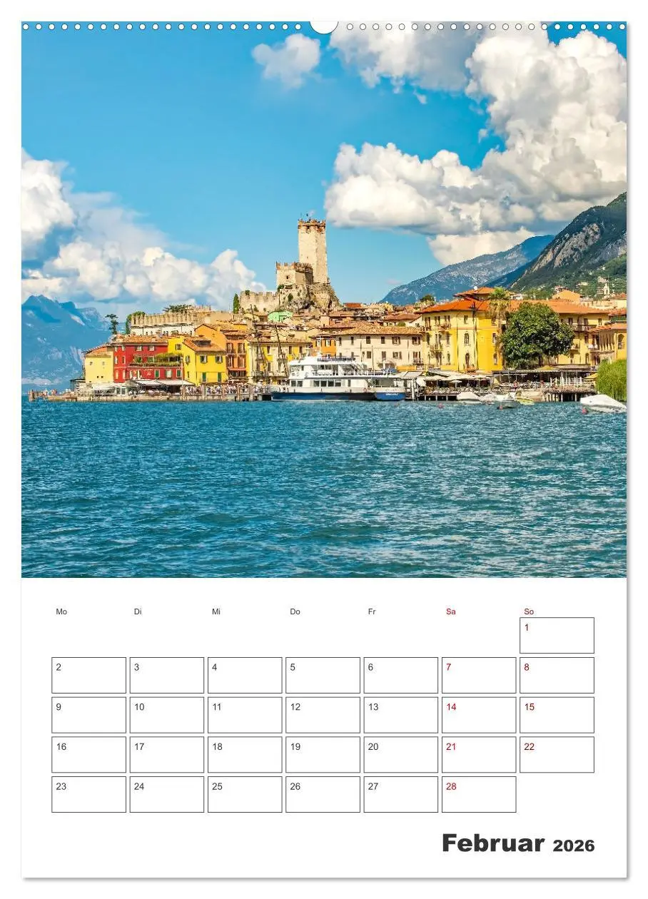 Bild: 9783516291759 | Malcesine am Gardasee - Impressionen (Wandkalender 2026 DIN A2...