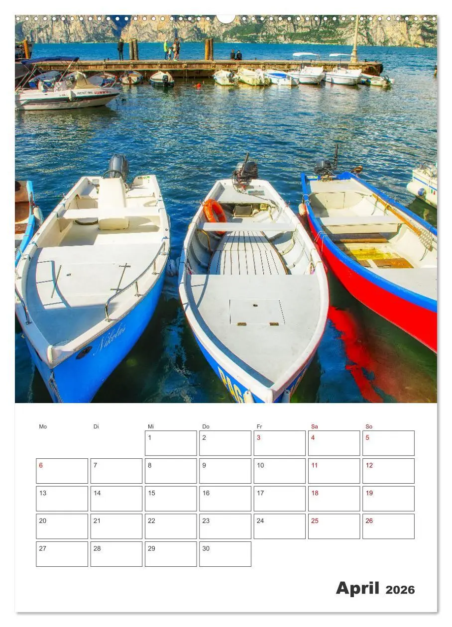Bild: 9783516291759 | Malcesine am Gardasee - Impressionen (Wandkalender 2026 DIN A2...