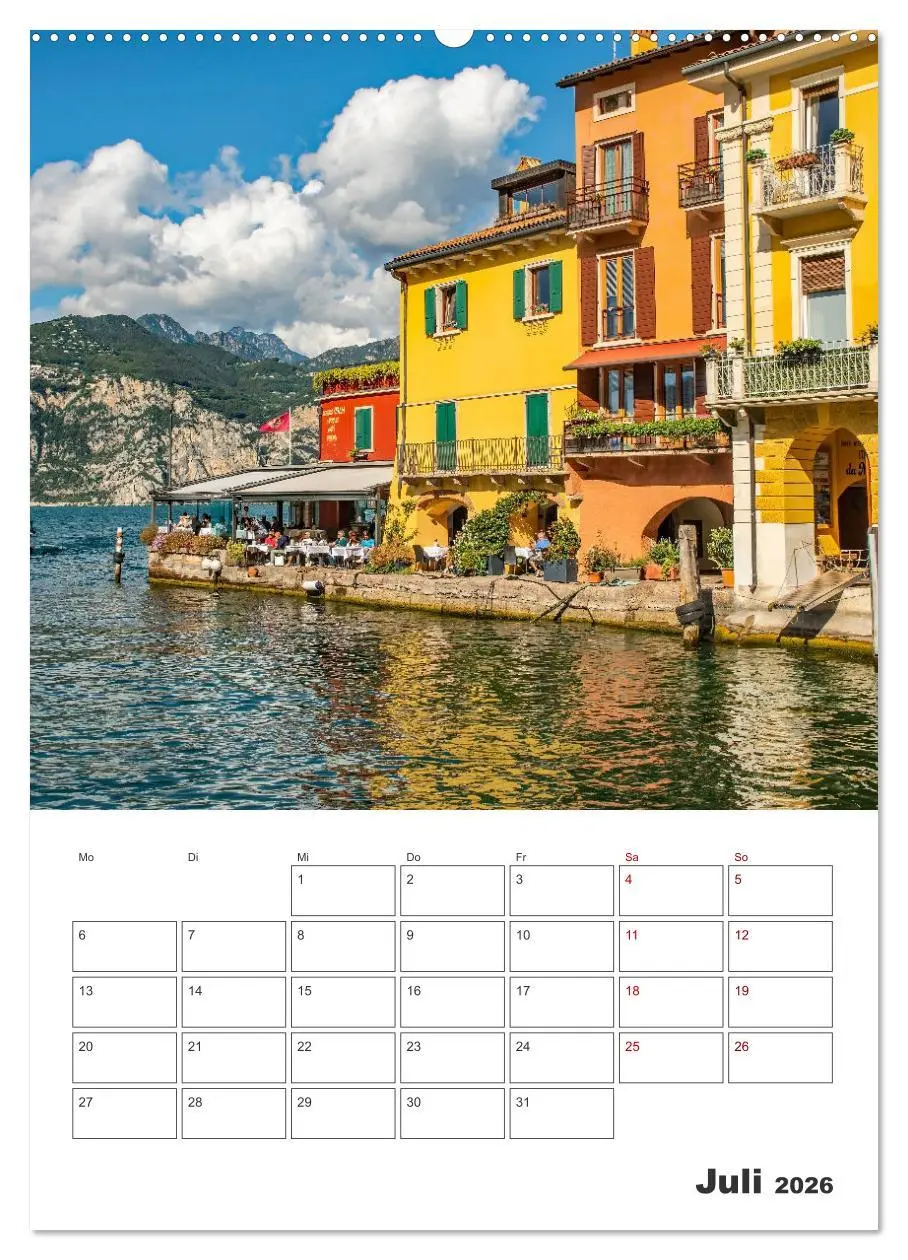 Bild: 9783516291759 | Malcesine am Gardasee - Impressionen (Wandkalender 2026 DIN A2...