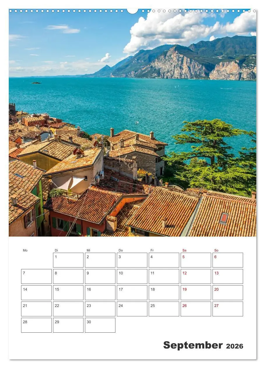 Bild: 9783516291759 | Malcesine am Gardasee - Impressionen (Wandkalender 2026 DIN A2...