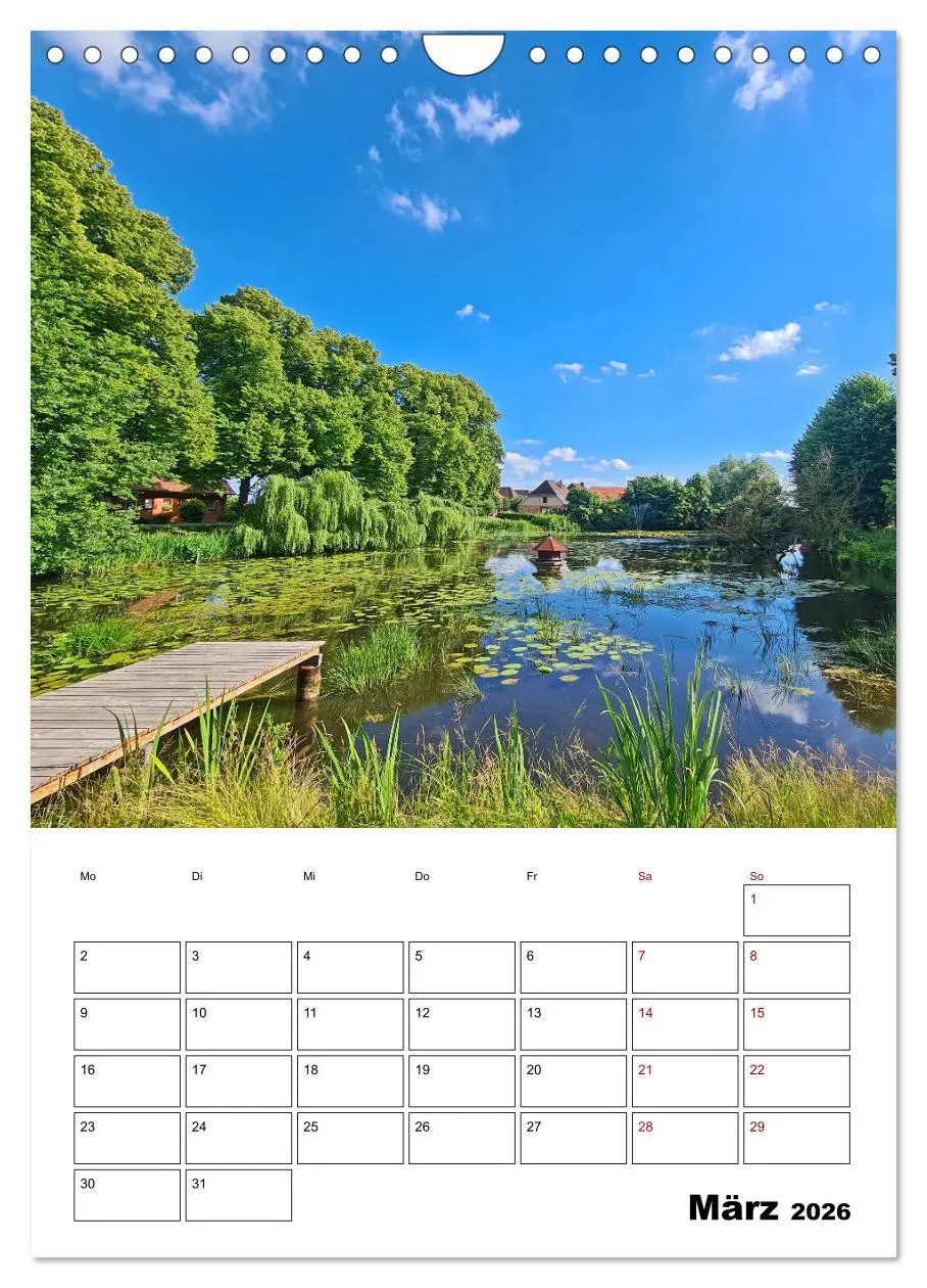 Bild: 9783516361759 | Boizenburg am Elberadweg (Wandkalender 2026 DIN A4 hoch), CALVENDO...