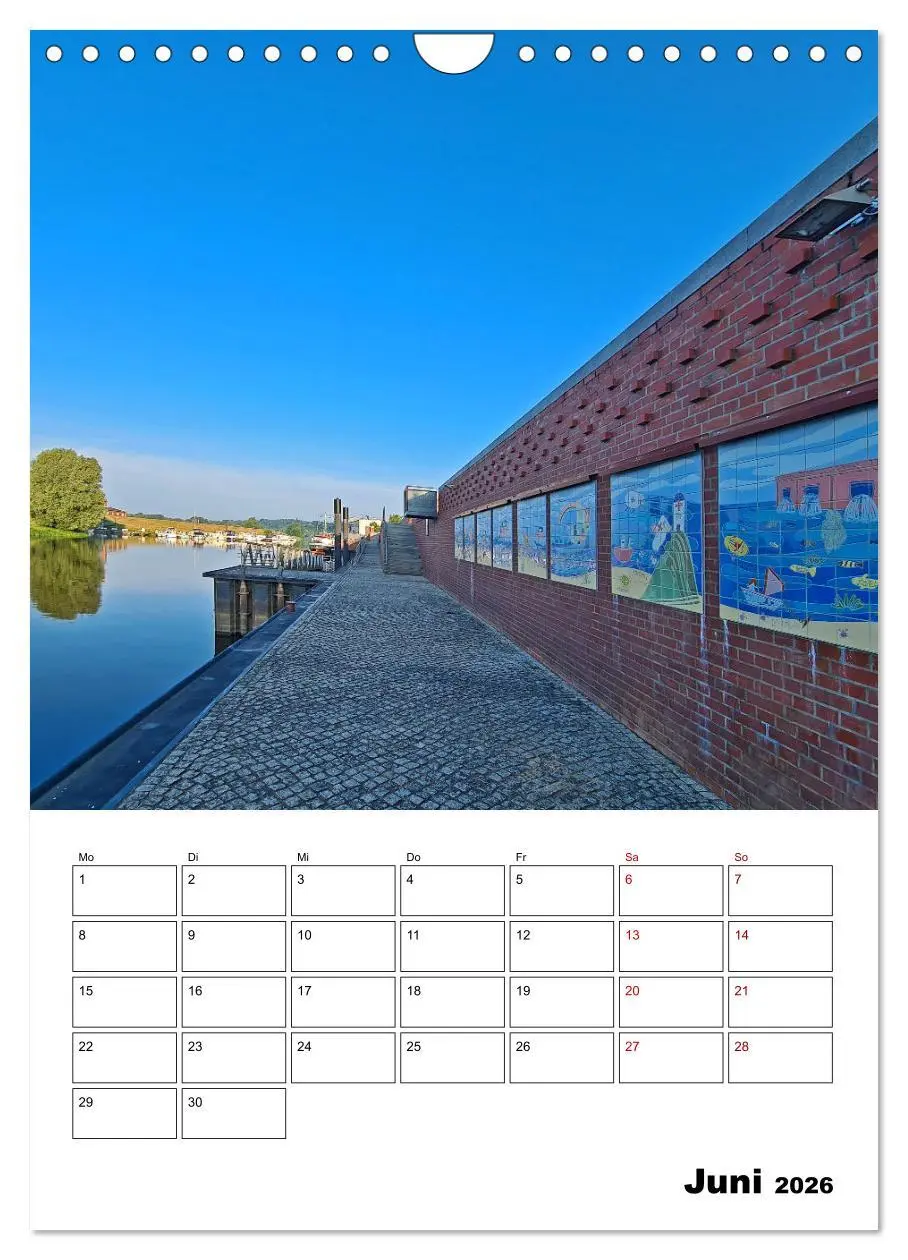 Bild: 9783516361759 | Boizenburg am Elberadweg (Wandkalender 2026 DIN A4 hoch), CALVENDO...
